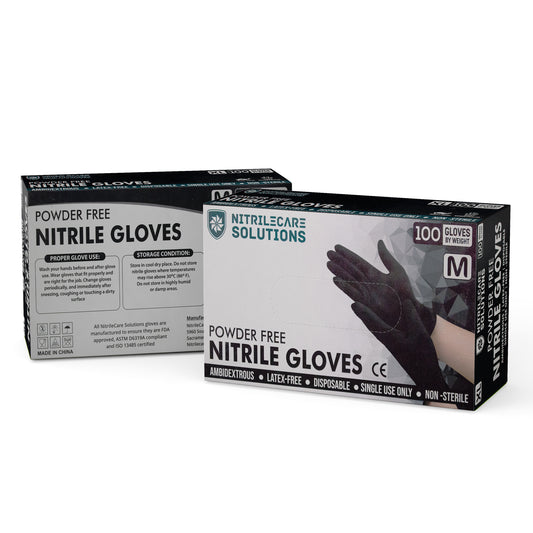 4 Mil Nitrile Exam Disposable Gloves